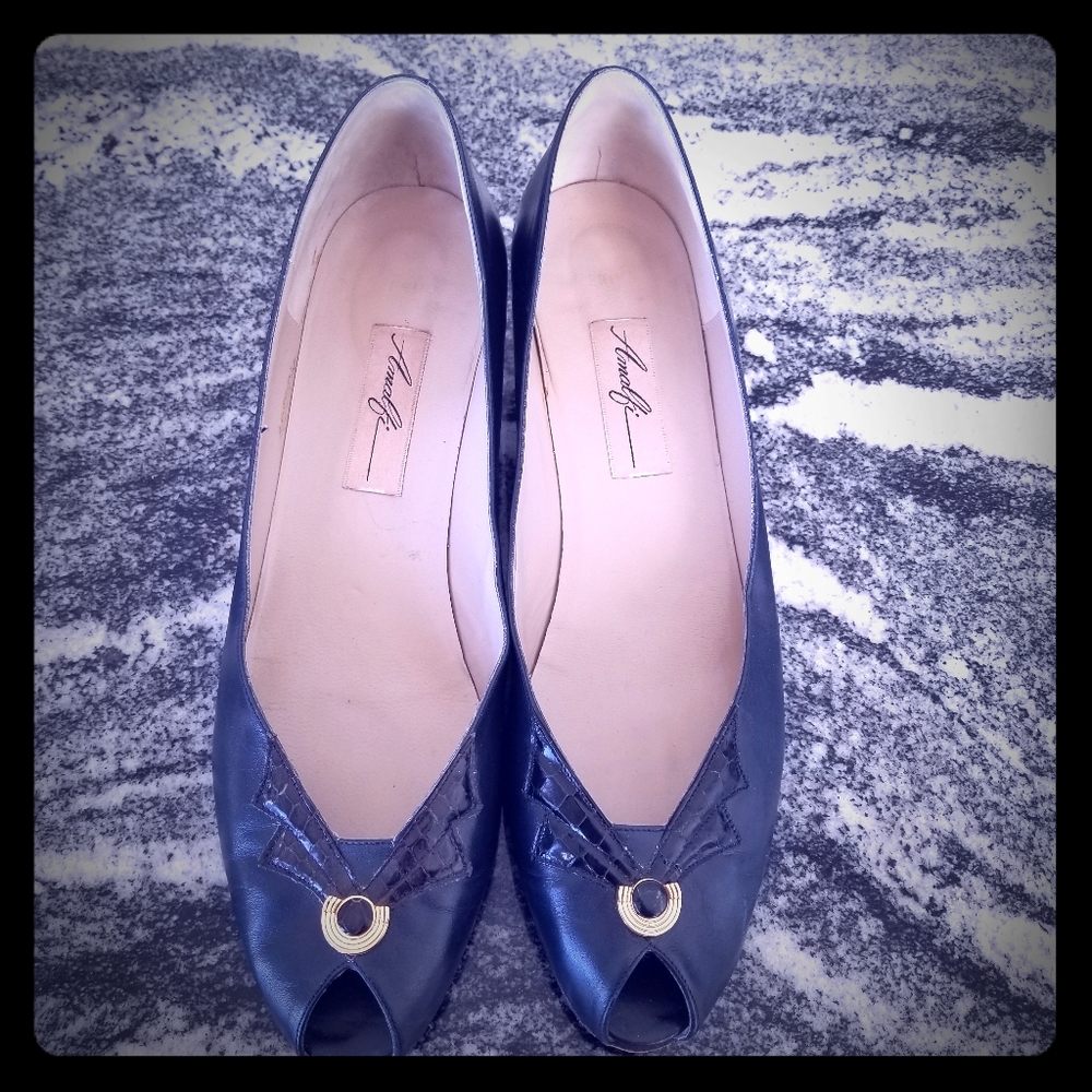 Vintage Amalfi Shoes Size 11❤ Pretty ❤